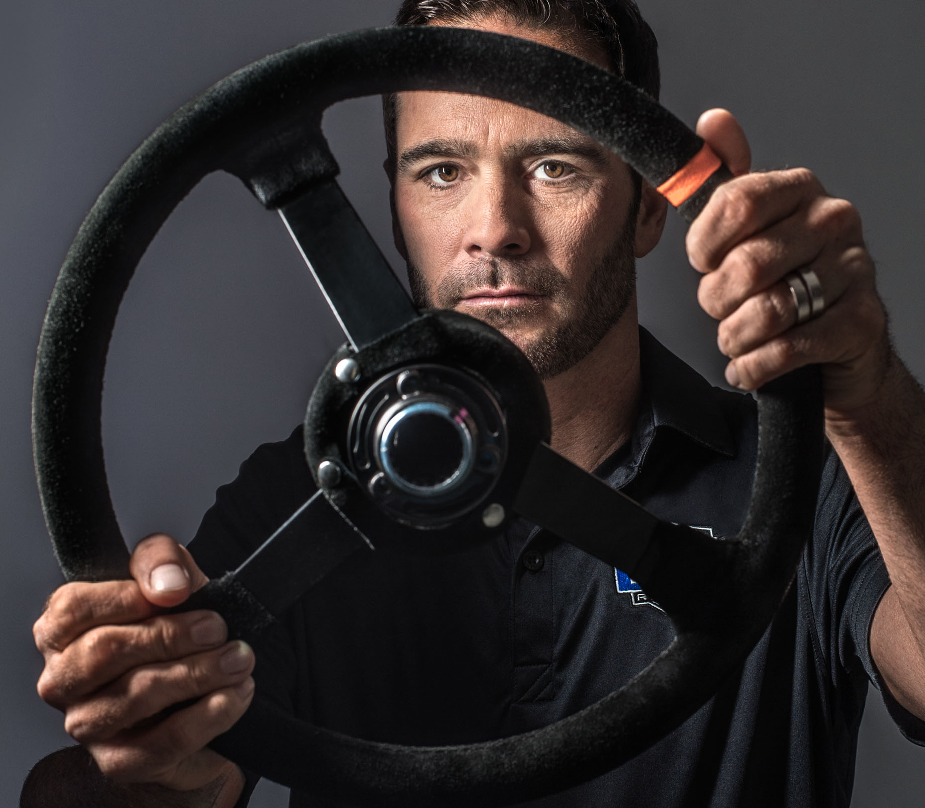 Jimmie Johnson steering wheel | NASCAR Editorial Photographer