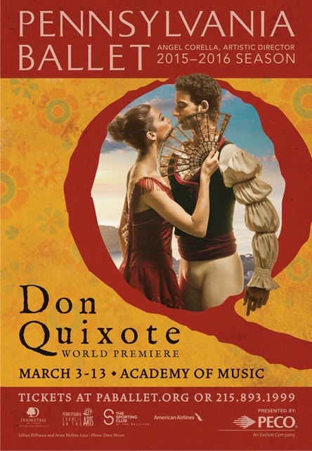 Don Quixote Couple | PA Ballet | Commercial Photographer