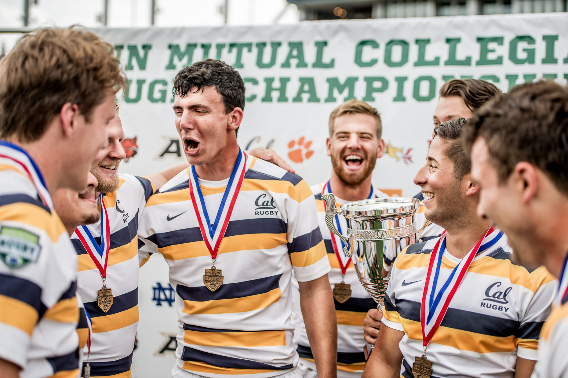Lifestyle Photographer - Cal Bears win College Rugby Championships