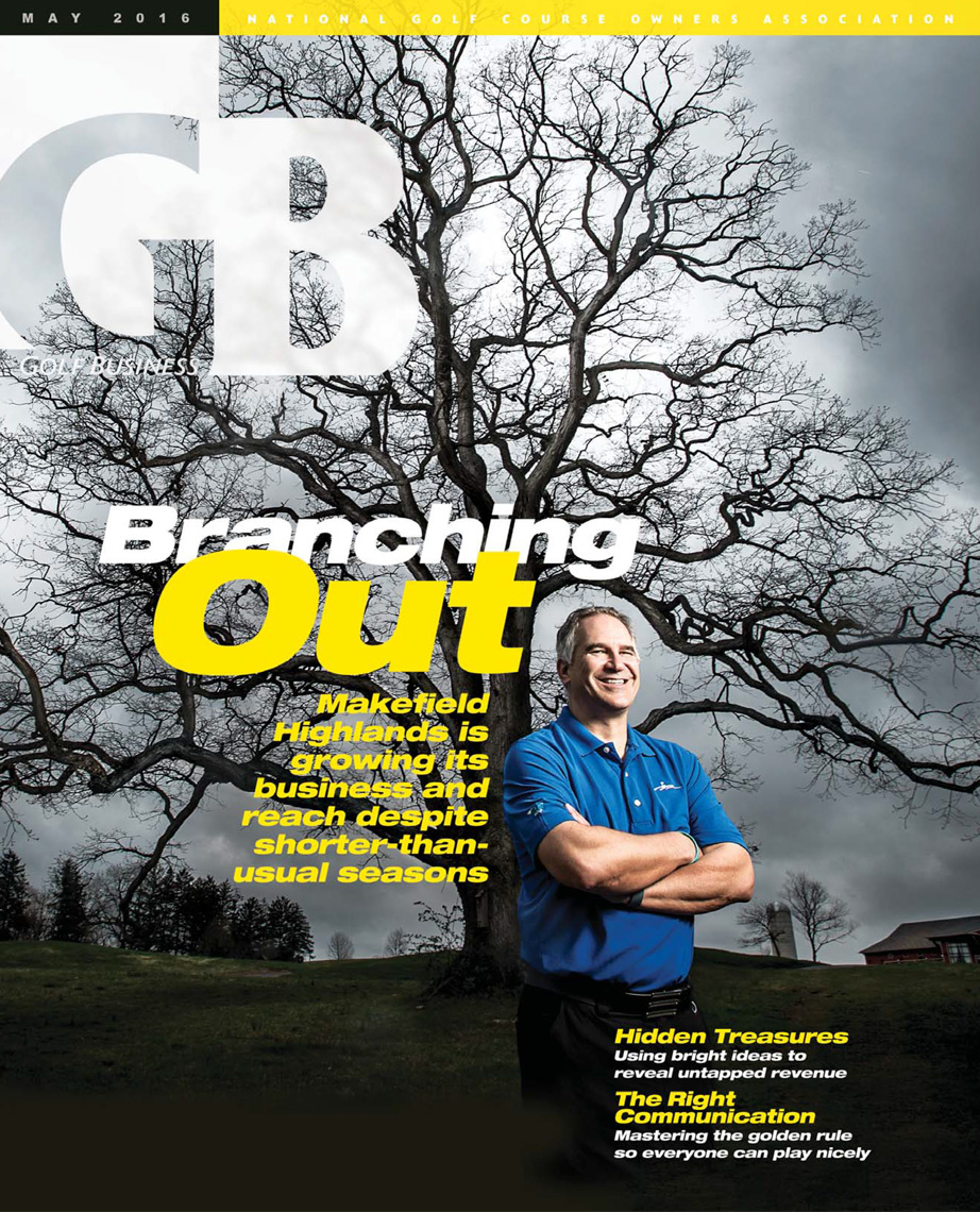 Bob Doria | Makefield Highlands GM | Golf Business Cover 
