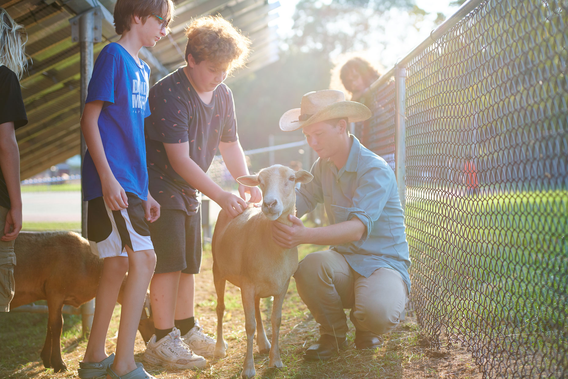 Goat Petting | Appel Farm Advertising | Commercial