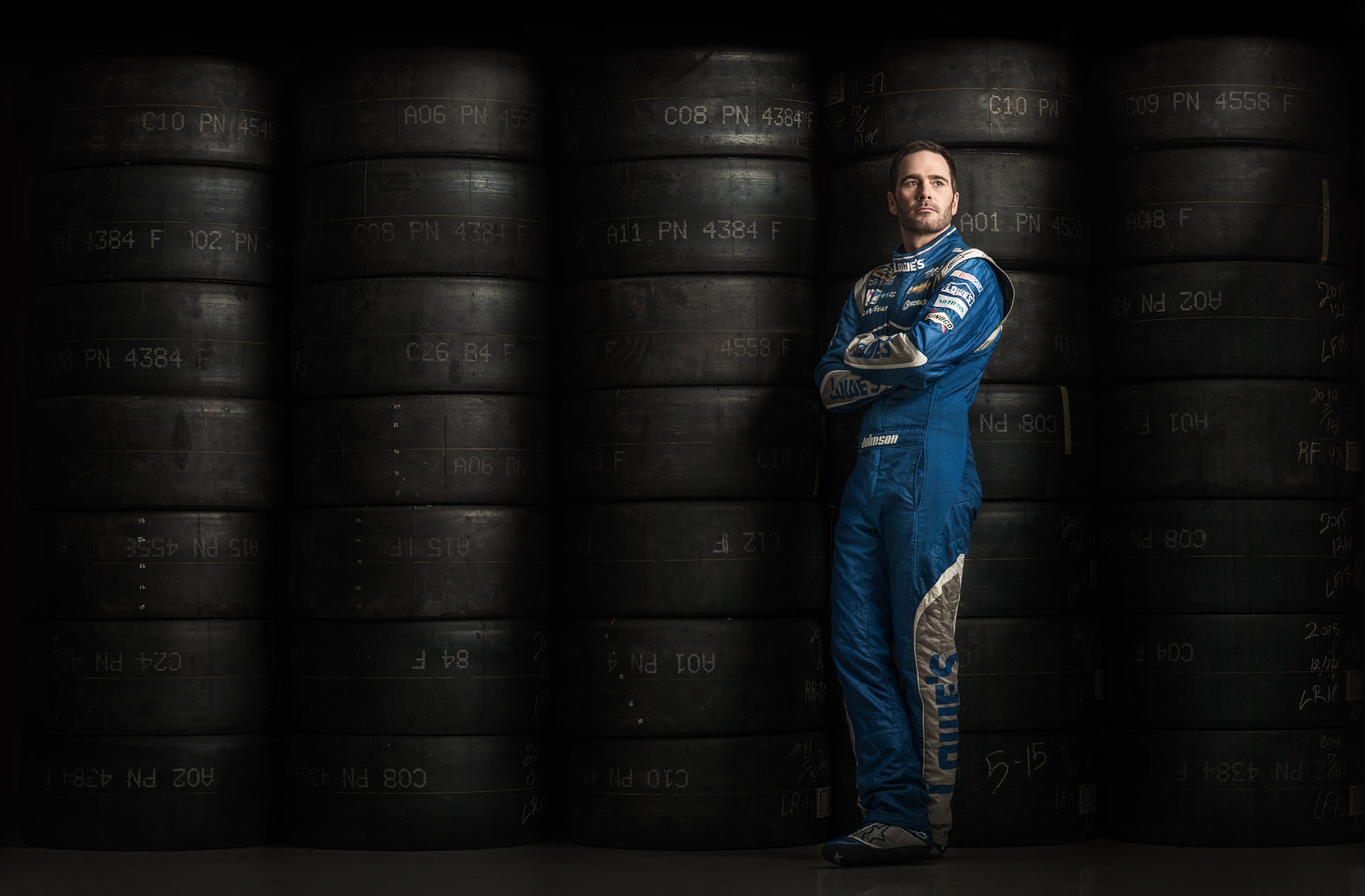 Jimmie Johnson tires | NASCAR Editorial | Charlotte