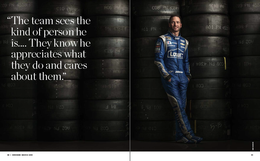 Jimmie Johnson Tires | Success Editorial Photographer