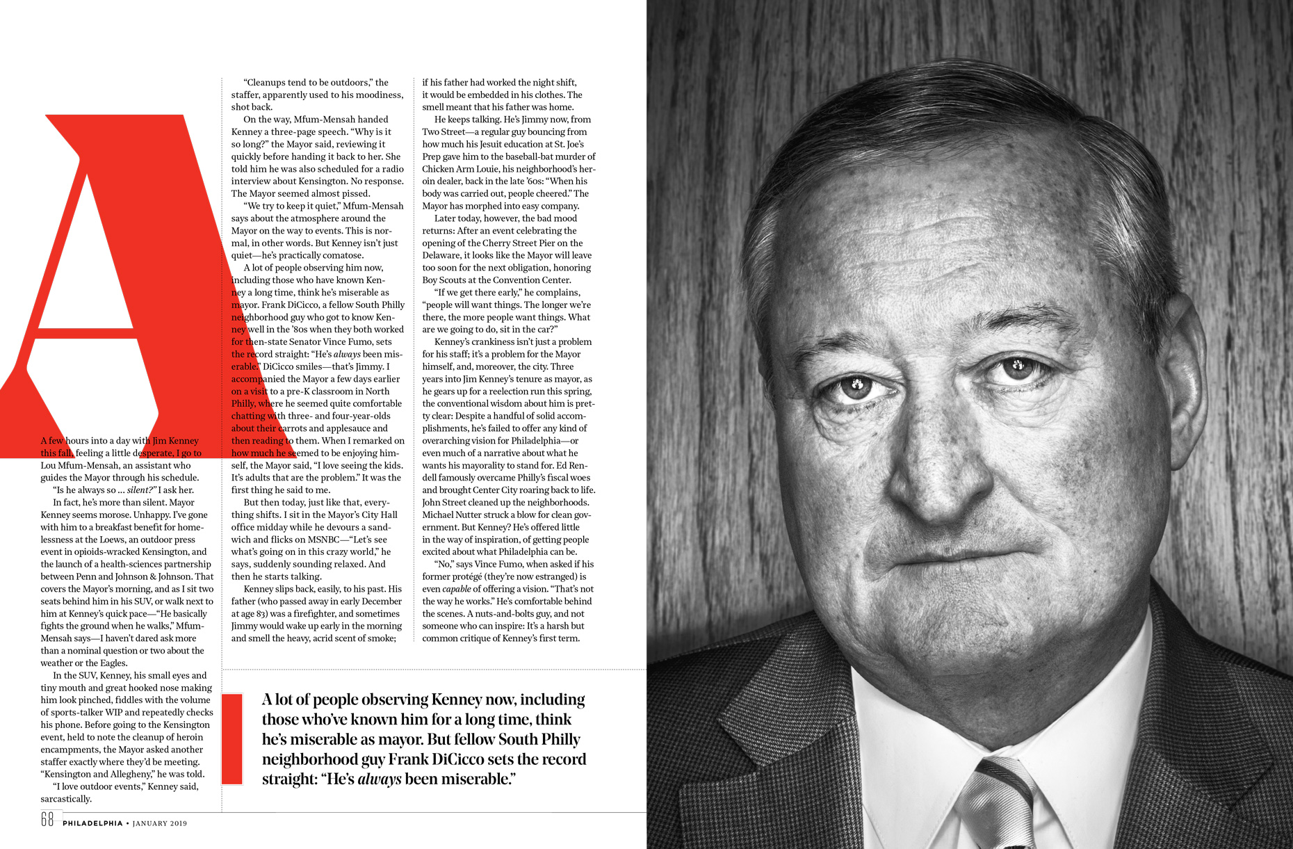 Philadelphia Mayor Jim Kenney  | Philly Mag Editorial