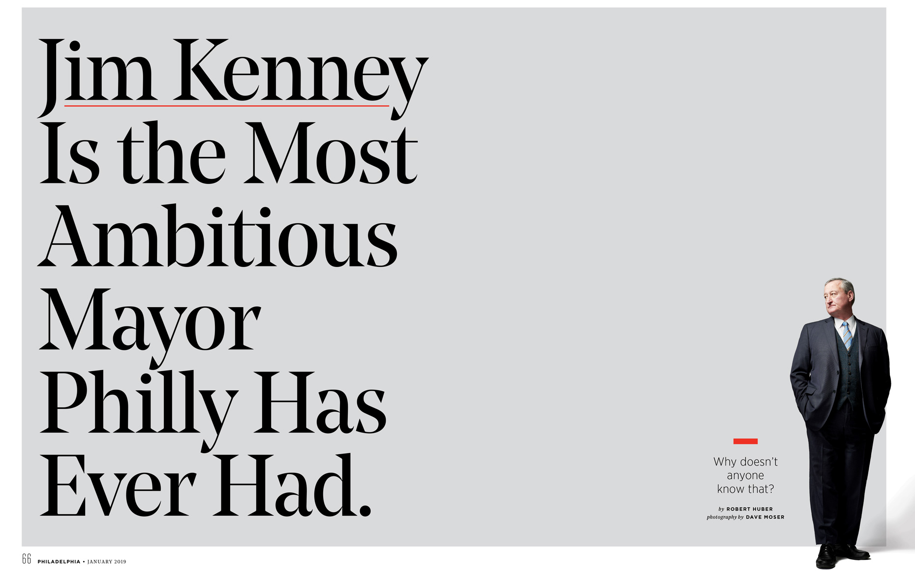 Jim Kenney | Philadelphia Mayor | Philly Mag Editorial