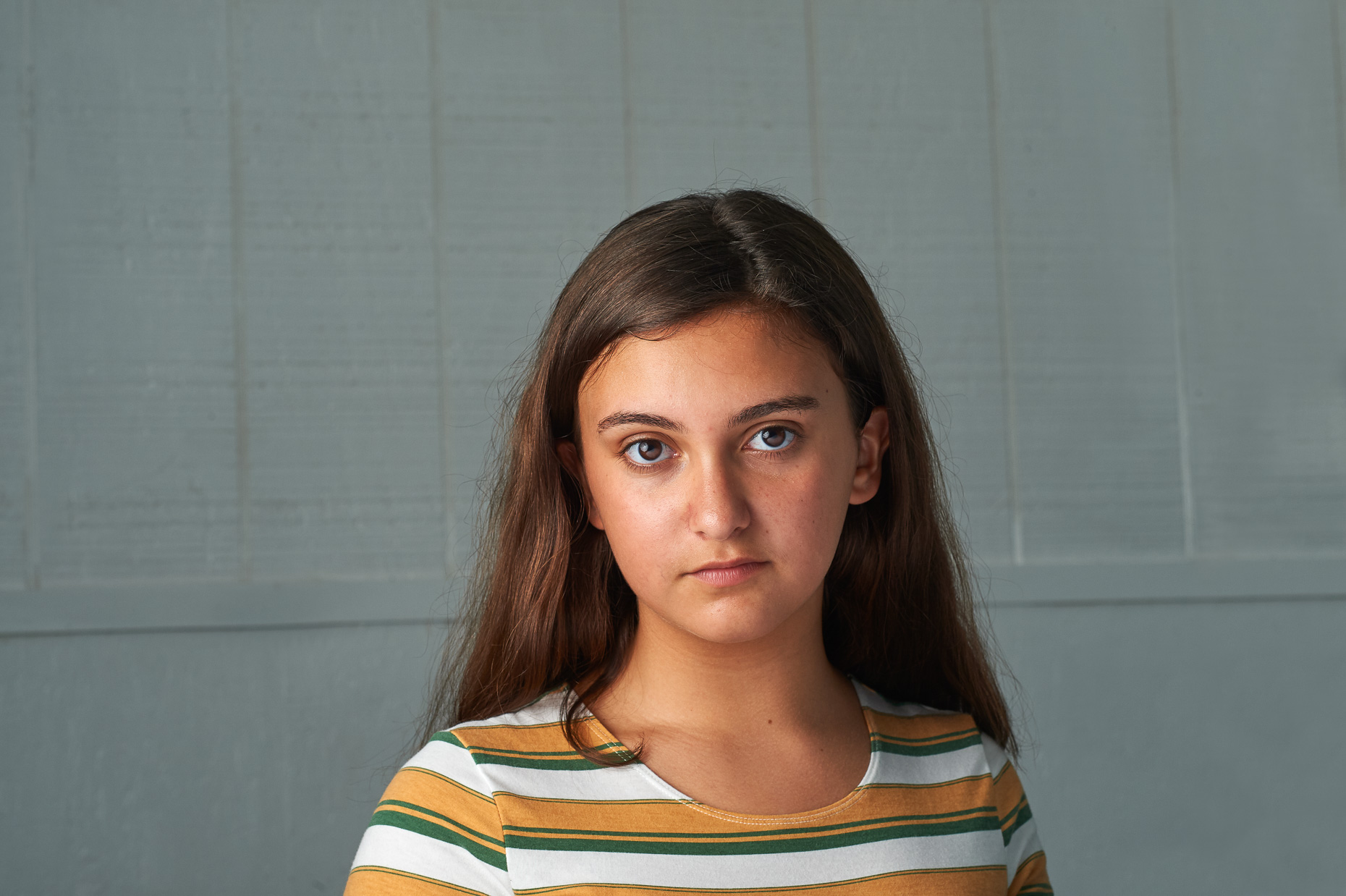 Striped Shirt Teen | Appel Farm Photography Class Portrait